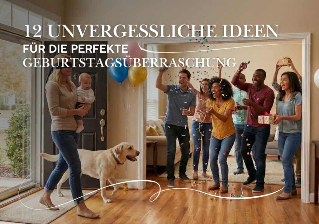 Geburtstagsüberraschung Ideen