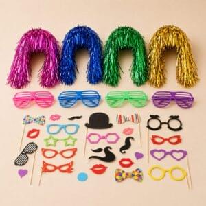 Party Accessoire Kit - Verkleidung Fotobox